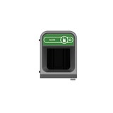 thumbnail of Rubbermaid Recyclingstation 2154768 57l Behältereinheit Glas gn