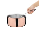 thumbnail of Casserole en cuivre 3 couches induction Vogue 180mm