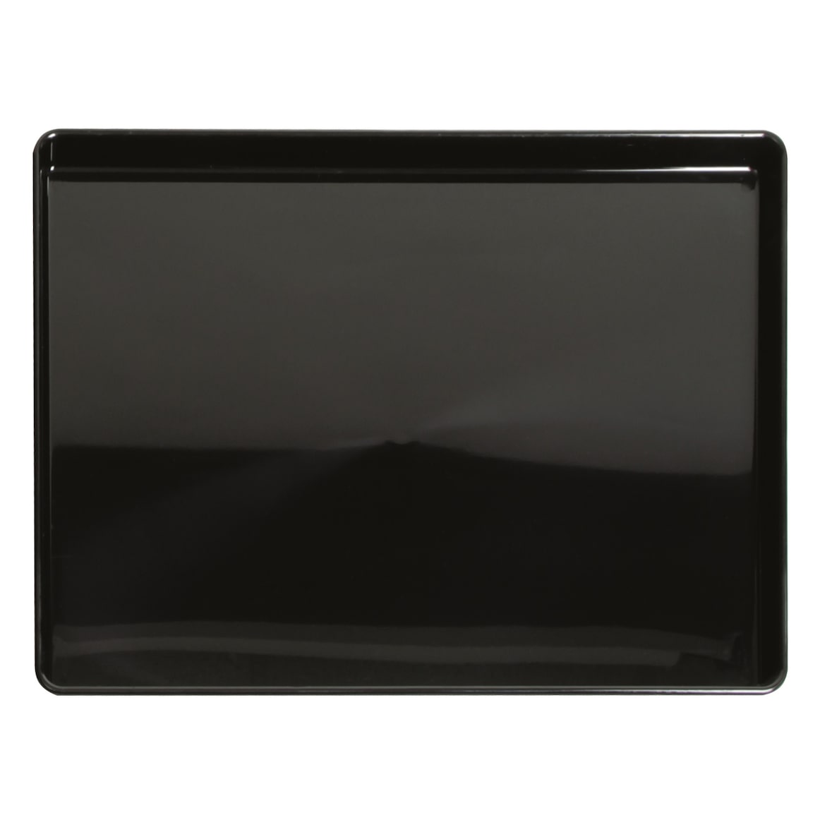 A.G.L. Auslagetablett, schwarz glatt, starke Warenpräsentation, mit offiziellem Prüfsiegel,  300x400mm