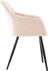 thumbnail of 4er Set Esszimmerstuhl Shila beige/Samt