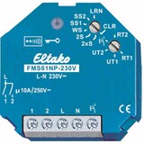 thumbnail of Funk-Aktor, 868MHz, Aufputz, 230V AC, 2k, geeignet für Pulsdrücker, geeignet für Schalter, mit Funkhandsender, FMS61NP-230V