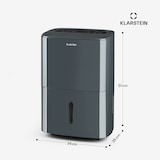 thumbnail of DryFy 20 Luftentfeuchter 420W 20l/d 230m³/h 40-50m² DrySelect 45dB Anthrazit