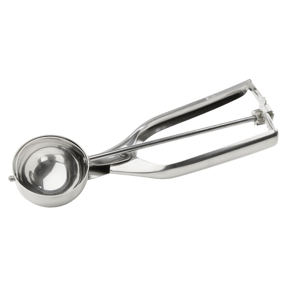 METRO Professional Portionneur à glace, Ø 5 cm x 20 cm, 1/20 litres, lavable au lave-vaisselle, argenté