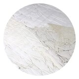 thumbnail of Putzlappen Polierleinen weiß, Bettwäsche, in handliche Stücke geschnitten, Säcke a 10 kg