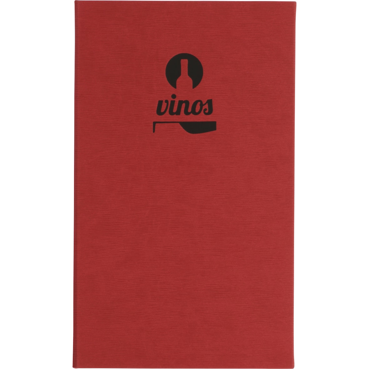 Carta de vinos A5 4 fundas ACERO Granate MAKRO PROFESSIONAL