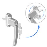 thumbnail of MONZANA® Fenstergriffe 8er Set Aluminium silber inkl. Schlüssel