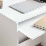thumbnail of Scrivania con cassetto Bianco 120,5 x 44 x 88,5 cm Derivati \u200b\u200bdal legno modello Riviera Soleil Plus