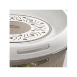 thumbnail of Stefanplast Tosca, centrifuga insalata 2 in 1, cm 26x18 grigio-bianco