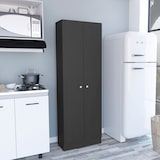 thumbnail of TUHOME  Armario Multifuncional Z 60, con dos puertas y estantes internos - Wengue