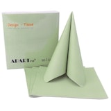 thumbnail of Airlaid Serviette Phalaris Naturgrün, 33 x 33 cm, 50 Stück - APARTina