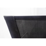 thumbnail of METRO Professional Silla Milano, acero inoxidable / textileno, 56 x 56 x 88.5 cm, con reposabrazos​, apilable, negro