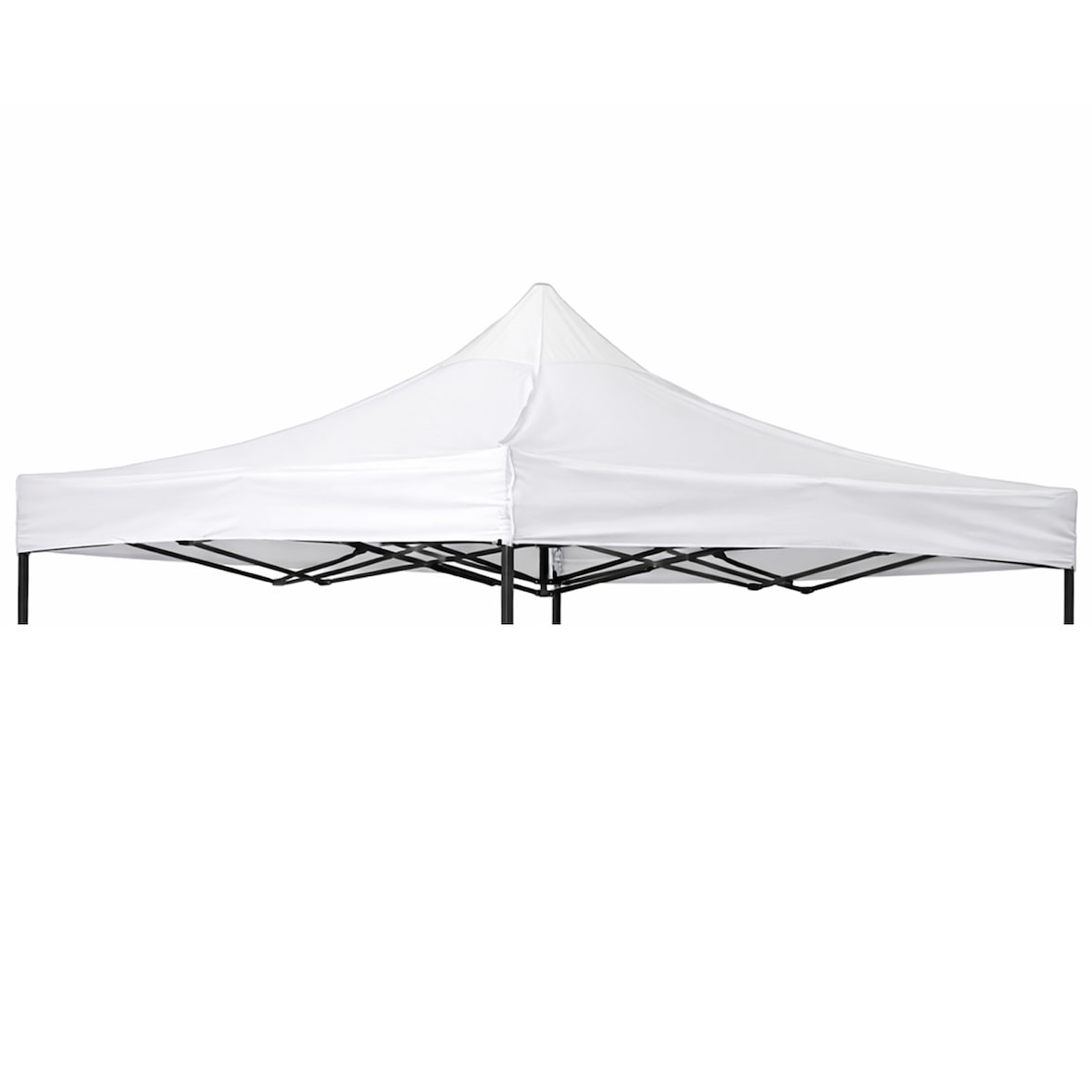 Telo Copertura Gazebo Impermeabile Oxford 800D Resistente Anti Pioggia Sole Raggi UV Facile Per Gazebo Pieghevole 3x3 Metri Bianco