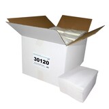 thumbnail of Brotex® Dry Soft 70, Airlaid Wischtücher einseitig geprägt, weiß, 87,5 % Zellstoff, 12,5 % VAT-Binder, ca. 30x38 cm, 15x40=600 Tücher