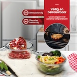 thumbnail of HGMD Backofengeschirr Set - 6 Stück - 370ML - Glas - Rund - Backofengeschirr 1 Person - Spülmaschinenfest