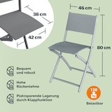 thumbnail of CASARIA® Balkonmöbel Set Klappbar 3 Stühle Tisch