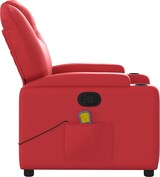 thumbnail of vidaXL Massagesessel Rot Kunstleder