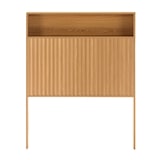 thumbnail of Tête de lit Lluvia 95 cm avec ragnament couleur Chêne