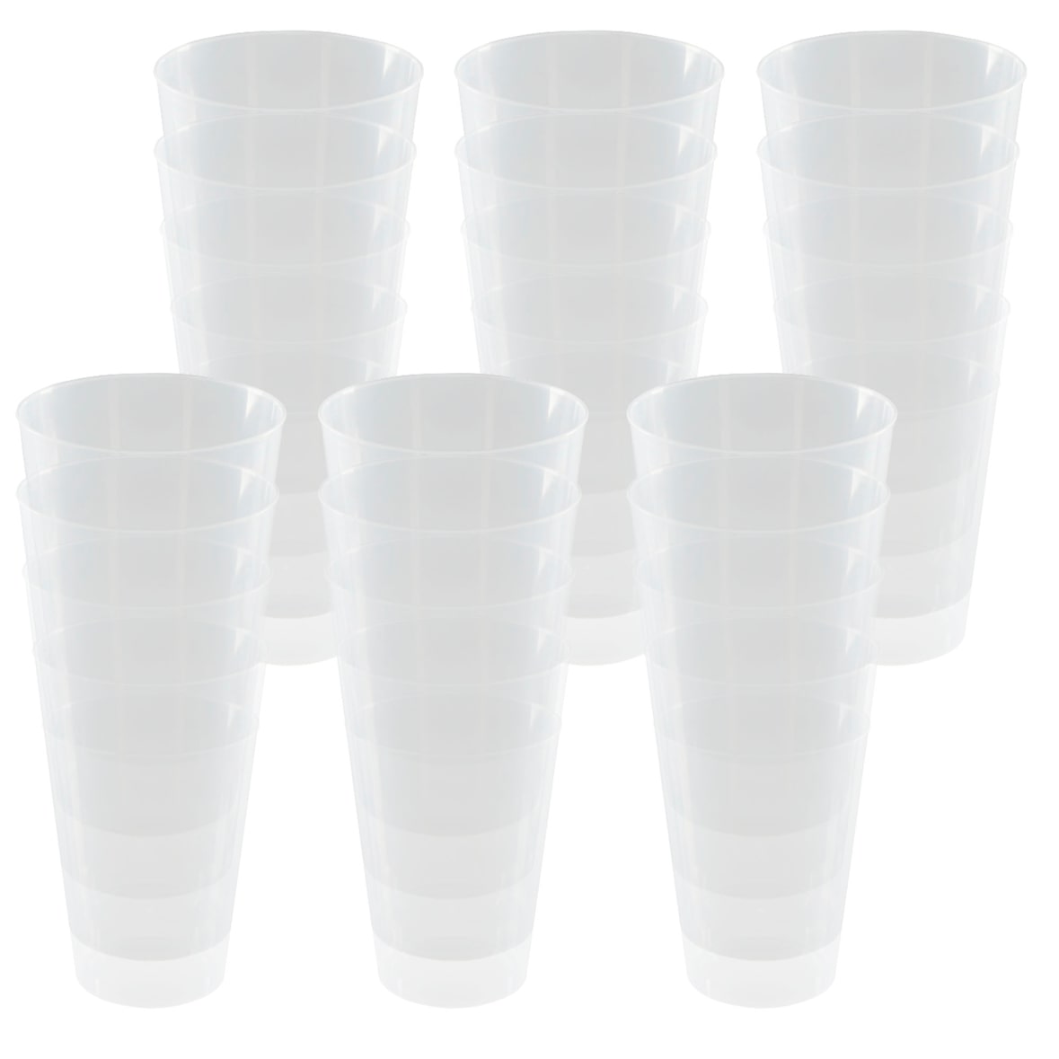 SP BERNER KITCHENWARE 30er Pack Großes Mehrwegglas 550ml