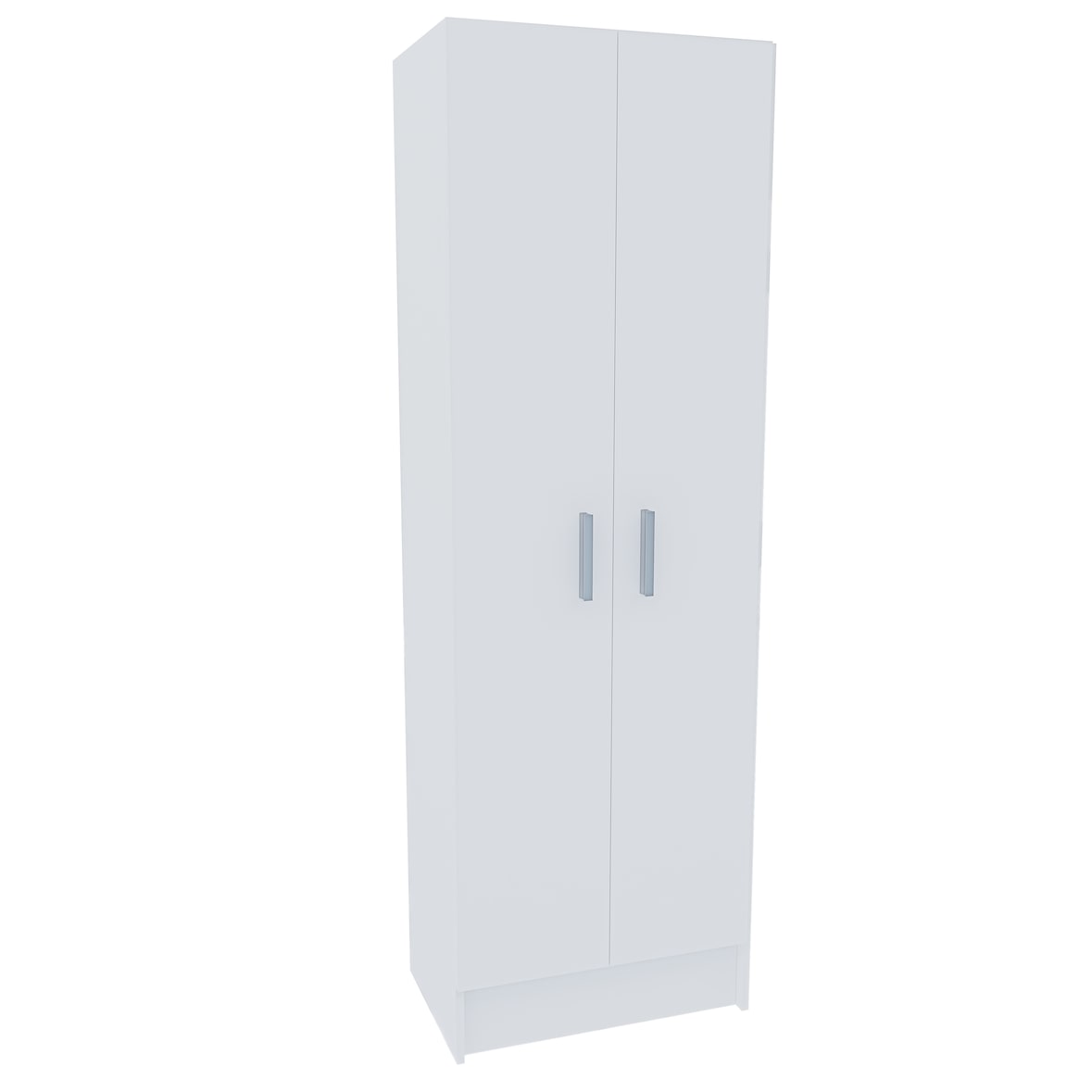 Armadio Armadietto Multiuso A Colonna Con 2 ante e 8 Ripiani Scarpiera Portascarpe Ingresso Camera Da Letto Design Moderno 59 x 37 x 180 Cm Bianco