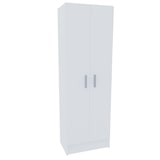 thumbnail of Armadio Armadietto Multiuso A Colonna Con 2 ante e 8 Ripiani Scarpiera Portascarpe Ingresso Camera Da Letto Design Moderno 59 x 37 x 180 Cm Bianco