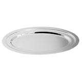 thumbnail of aro Vassoio da portata, acciaio inox, 27 x 18.5 x 1.9 cm, ovale, argento