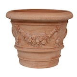 thumbnail of Biscottini Blumentöpfe 30x30x25 cm - Runder Terrakotta-Topf - Innentöpfe - Gartenpflanzgefäß für draußen Made in Italy - Runder Balkontopf