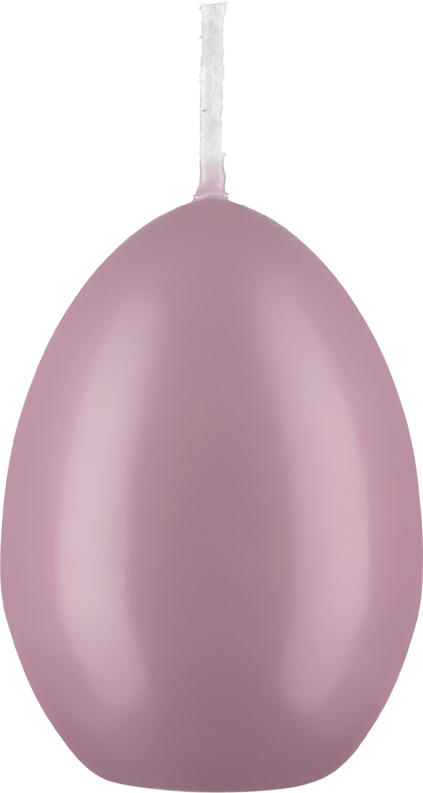 XXL Eikerzen, Straußenei Antique Pink, 20 x 14 cm, 1 Stück, Ostereikerzen