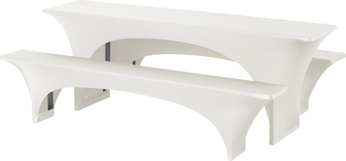 Bierbankhussen Frankfurt creme 220x50 cm