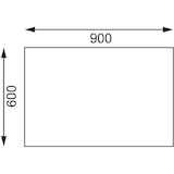 thumbnail of Vogue Arbeitstisch Mit Schneidebrett 90Cm