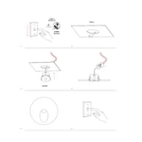 thumbnail of Polo - Beneito & Faure LED Luz de Embutir para Escada - 2W, Branco Quente 3200K, 65° - Refletor Redondo Preto para Embutir