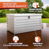 thumbnail of Gardebruk Auflagenbox Abschließbar Gasdruckfeder Weiß