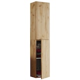thumbnail of VCM Badmöbel Hochschrank Lendas Honig-Eiche H. 150 x B. 33 x T. 22 cm