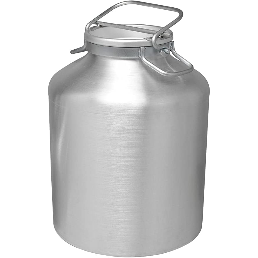 Pardini Bidone Omnia Olio e Latte Alluminio, Argento, Lt 25