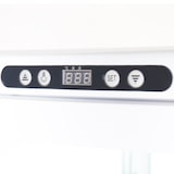 thumbnail of Cleiton® Vitrina Pastelera Expositora Refrigerada Vertical 4 Estantes 1 Puerta Blanca 230 Litros Ventilada | Vitrina de Suelo Cristal Recto