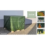 thumbnail of Gewebeplane Abdeckplane Schutzplane Garten Gewebe Plane mit Aluminium-Ösen 3x5m