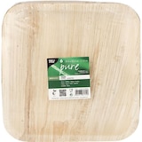 thumbnail of PAPSTAR, Borden, Palmblad "pure" hoekig 25,5 cm x 25,5 cm x 1,5 cm