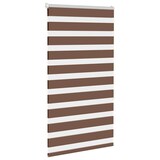 thumbnail of vidaXL Doppelrollo Braun 70x150 cm Stoffbreite 65,9 cm Polyester