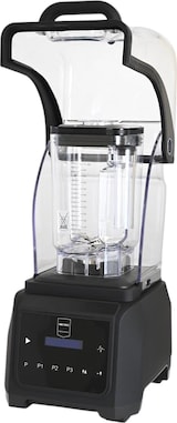 thumbnail of METRO PROFESSIONAL Batidora de vaso con campana insonorizada GBB1100, 24.5 x 28.5 x 48.5 cm, 2 L, negro