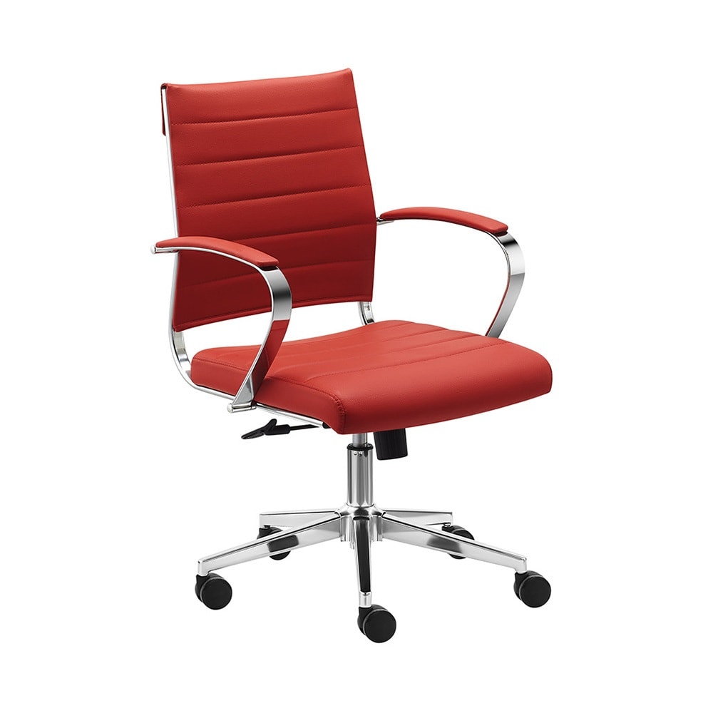 Bureaustoel Cádiz Rood