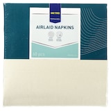 thumbnail of METRO PROFESSIONAL Serviettes Airlaid, 40 x 40 cm, 1/4 de pli, 4 plis, blanc champagne, 60 pièces