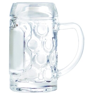 12x Mini-Maßkrug STÖLZLE-OBERGLAS 5 cl. Höhe 71 mm. Durchmesser 63 mm