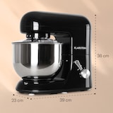 thumbnail of Klarstein Bella Küchenmaschine 1800 W / 2,7 PS 5 Ltr Edelstahl BPA-frei Schwarz