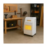 thumbnail of Gaskachel 5700W Bijverwarming Hybride Gas en Elektrisch 20-100 m² - Piëzo KOMBI LINE