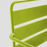 thumbnail of Divano da terrazzo in metallo verde