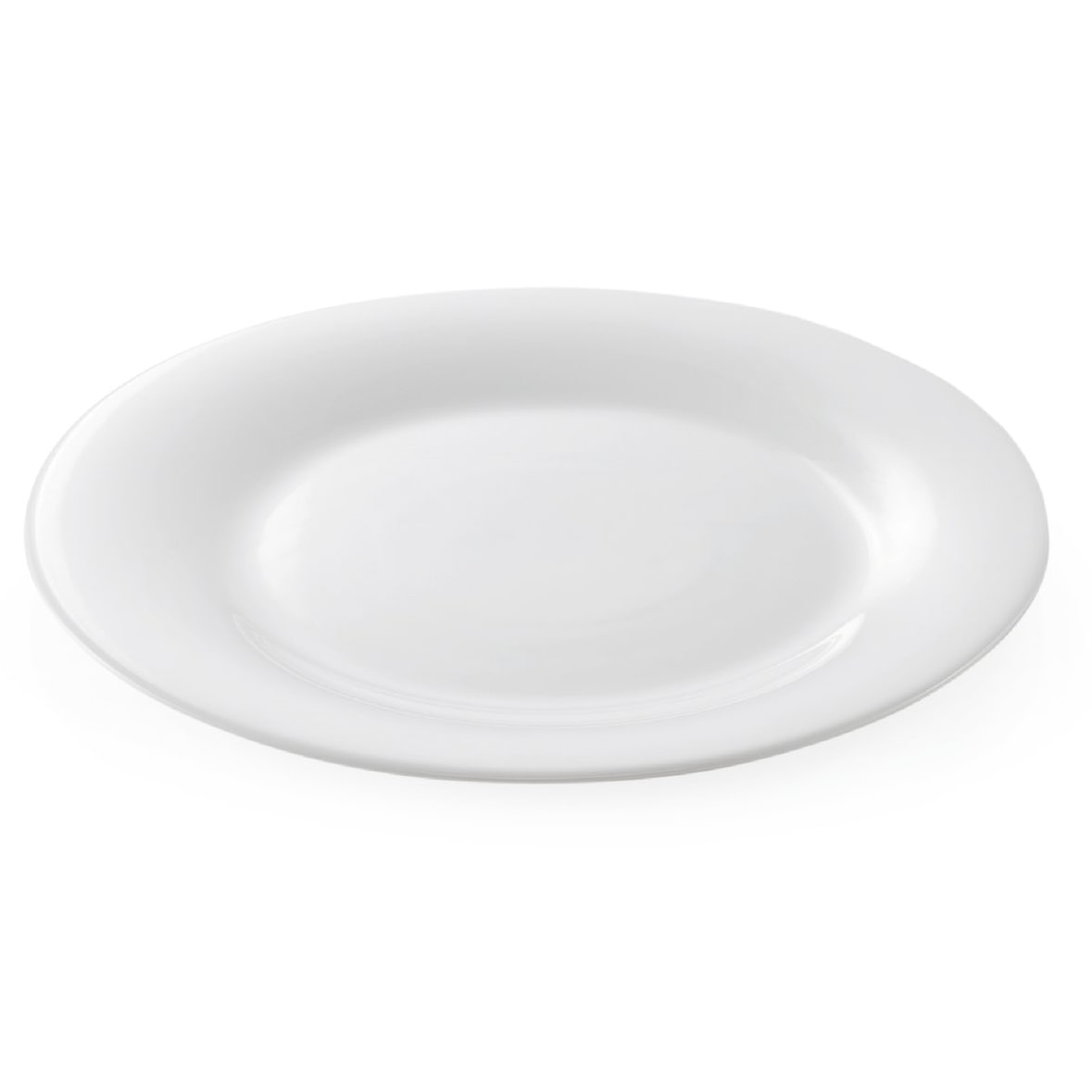 Assiette plate Ø 25 cm verre opal PURO lot de 6 - Was Germany