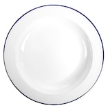 thumbnail of Pratos Rasos 'Enamelware'  Ø 24,3X2,8 Cm Branco Ferro Esmaltado (6 Unidades)