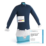 thumbnail of CLEANmaxx Bügler mit Timerfunktion für Hemden & Blusen - Blau