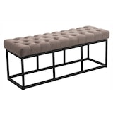 thumbnail of Bank Amun B stof taupe/120 cm