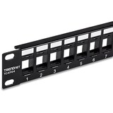 thumbnail of TRENDnet TC-KP24 Patch Panel, 24-Port Blank Keystone 1U
