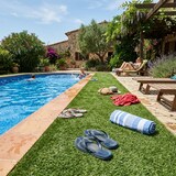 thumbnail of Arquiservi - Césped Piscina Ultra 40mm / Rollo 2 x 4m (8m²) Alta Densidad, Resistente UV, Fácil Instalación para Jardín, Terraza y Piscina